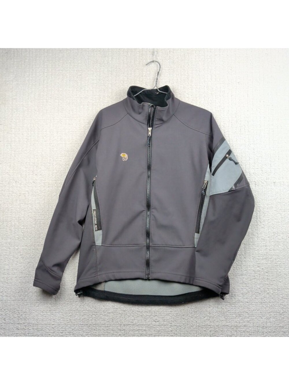 Y2K Mountain Hardwear Soft Shell Gore Windstopper Jacket Full Zip Sz 12 Gorpcore